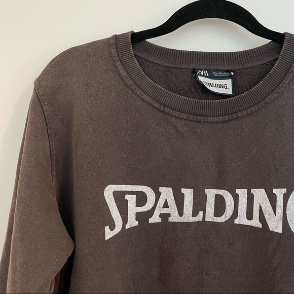 ZARA | LIMITED EDITION SPALDING CREWNECK {NWT} - Picture 4 of 7